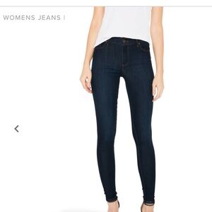 Classic Navy Women's Straight Leg Jeans